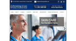 Desktop Screenshot of dermatologyinstitute.com